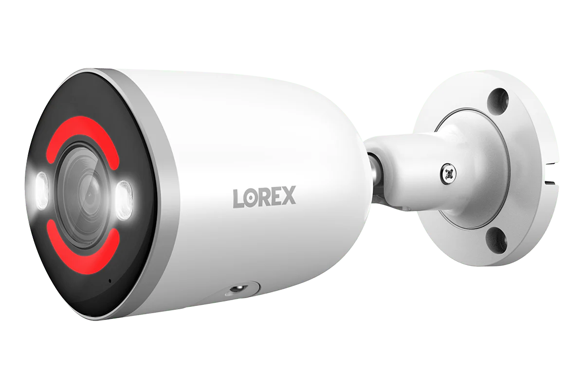 Lorex 4K Smart Security Lighting Deterrence Bullet AI PoE IP Wired Camera - Image 3