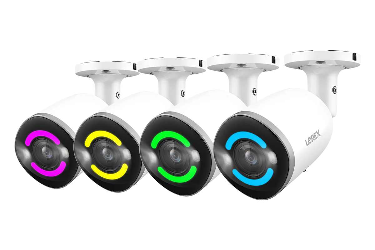 Lorex 4K Smart Security Lighting Deterrence Bullet AI PoE IP Wired Camera - Image 7