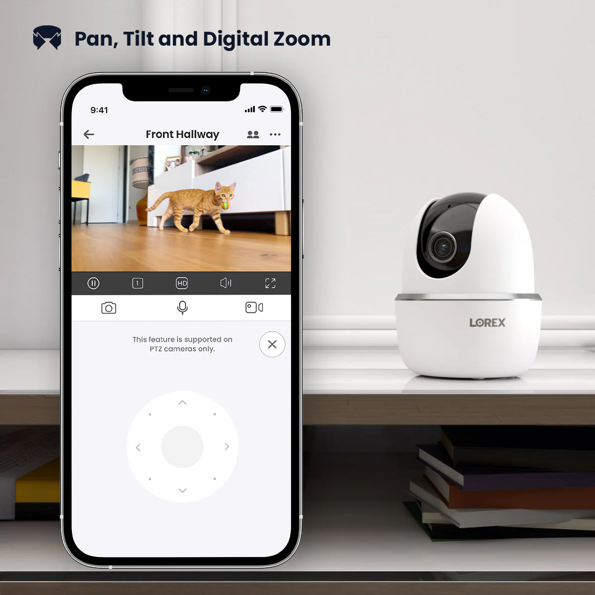 Lorex 4K 16-Channel (8 Wired 8 Fusion Wi-Fi) 2TB NVR with Smart Deterrence IP Dome Cameras with 2K Pan-Tilt Indoor Camera and 2K Wired Doorbell - Image 8