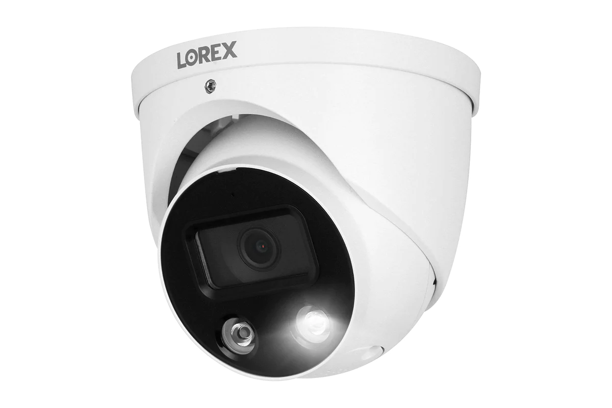 Lorex Fusion 4K 16-Channel 3TB NVR Wired System with IP Dome Cameras Featuring Smart Deterrence and 2-Way Audio - Image 3