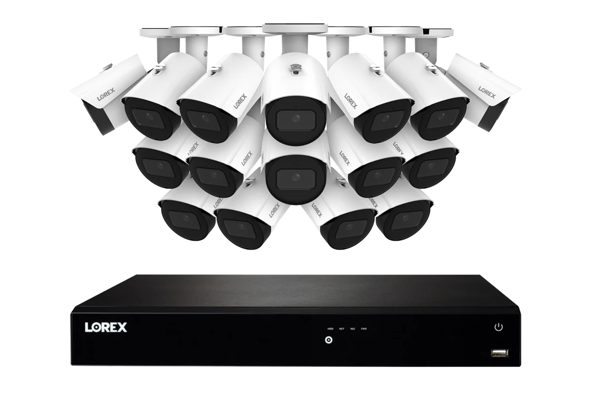 Lorex Fusion Series 4K 16 Camera Capable 3TB Wired NVR System with A14 IP Bullet Cameras - Image 3